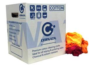 Cotton Polishing Cloth-Coloured Supersoft Material 5kg Box